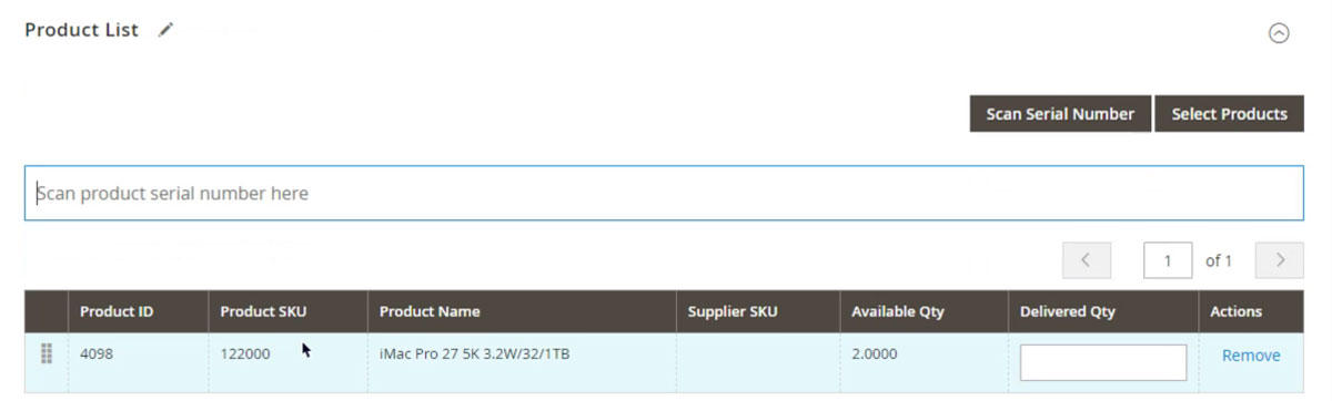 Track Serial Number Retail Operation Magestore Pos